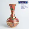 India Pavo Real Pintado Jarrón de Cobre Buda Guanyin Botella Purificadora de Agua Botella de Suministro Frontal de Buda Jarrón de Cobre Botella Tesoro