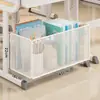 Estante de Almacenamiento para Clasificación de Materias Estudiantiles Soporte de Escritorio para Libros Estantería para Libros Estación de Trabajo de Oficina Gabinete de Almacenamiento de Archivos de Múltiples Niveles