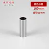 Estilo Europeu Velas Lustre de Cristal Ferragens Suporte de Lâmpada E14 Tubo de Vidro Tubo de Água 25mm Acessórios de Iluminação Tubo de Metal