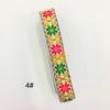 Rudie 2cm Encaje Étnico Gran Muralla Cinta Jacquard para Computadora Accesorios para Ropa Étnica Minoritaria Zhuang Cinta de Poliéster