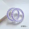 Novo 2024 Estilo Coreano Fio de Telefone Prendedor de Cabelo Camada Dupla Macaron Doce Dopamina Rabo de Cavalo Solto Corda de Cabelo