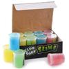 AMZ Luminous Tasteless Descompression Crystal Mud Slime Kuso Slime antiaderente Rainbow Shapa Glue Água falsa