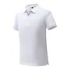 Roupas de trabalho de alta qualidade camiseta personalizada com lapela bordada logo camisa cultural corporativa masculina e feminina polo de manga curta Algodão
