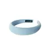 Diadema Francesa Retro con Cabeza de Esponja Corona Alta Borde Ancho Simple Color Sólido Accesorio para el Cabello de Celebridad de Internet de Gama Alta