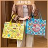 Nueva Bolsa de Fieltro de Dibujos Animados de Sanrio Kurome, Bolso de Mano de Fieltro, Bolsa Tote de Fieltro, Bolsa de Almacenamiento, Bolsa de Regalo, Hecha a Mano