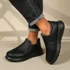 Botas de Invierno Populares de Mínima Transpiración para Hombre, con Forro de Lana Añadido y Suelas Blandas Engrosadas, Botines Casuales para Personas de Mediana Edad y Mayores, Botas de Piel Antideslizantes y Cálidas