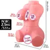 Taza de Avión Palabra Secreta Juguete Sexual, Modelo Compacto de Medio Cuerpo con Hermosas Nalgas, Versión Mejorada del Famoso Masturbador Masculino
