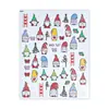 Pegatinas de Arte de Uñas con Relieve Navideño al por Mayor Dibujos Animados Lindo Papá Noel Muñeco de Nieve Copo de Nieve Decoraciones de Pegatinas de Uñas Tridimensionales
