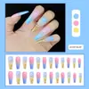 Promoción por Tiempo Limitado Pegatinas para Uñas Transfronterizas Simples y Modernas Pegatinas para Uñas Postizas Venta al por Mayor Estilo de Comercio Exterior Puntas de Uña Portátiles