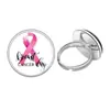 Europa y Estados Unidos fuera de la lista de amor beneficencia pública anillo de aro de ballesta cáncer de mama apertura de cinta rosa