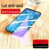 Para Samsung F55 F62 5G Tela Cheia Transparente Roxo Filme Temperado F42 F54 F14 F05 Tela Cheia Roxo Claro