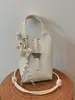 Cesta de Verduras con Patrón de Lichi Transfronteriza Bolsita de Carrillón de Viento Bolso de Hombro Cruzado Nuevo Estilo Verano 2026 Bolso de Cubo