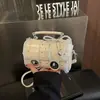 Shuai Mijia 2026 Verão Nova Moda Bolinhas Bolsa Pequena Casual para o Dia a Dia Bolsa Transversal Bolsa de Mão Simples Bolsa Almofada