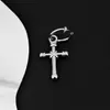 Nuevos Pendientes y Clips de Acero Inoxidable con Forma de Cruz para Hombres y Mujeres, No se Desvanecen, Pendientes de Alta Calidad, Estilo de Nicho, En Stock