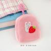 Porta-moedas de Pelúcia Infantil, Bolsa Mini Capivara Fofa para Fones de Ouvido, Carteira Pequena Estilo Mochila Portátil para Estudantes, Venda por Atacado