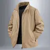 Chaqueta de Hielo de Seda para Exteriores para Hombre, Ropa de Protección Solar UV para Verano, Ropa Deportiva Casual de Hielo de Seda con Protección Solar para Hombre
