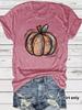 Camiseta de temperamento transfronterizo de estación independiente europea y americana para mujer en stock, nueva camiseta de manga corta de verano con estampado de calabaza, venta al por mayor de Halloween