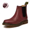 Botas Chelsea Masculinas R2976 Botas Martin Casal Moda Botas Curtas Britânicas Masculinas e Femininas Casuais Sapatos Martin de Elite