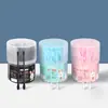 Bastoncillos de Algodón Desechables Coloridos de Doble Punta para Eliminación de Cera de Oído, Bastoncillos de Algodón Recogedores de Oído, Bastoncillos de Algodón Cosméticos para el Hogar en Caja