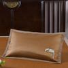 Funda de almohada de seda de hielo para niños de verano estudiante látex funda de almohada de dibujos animados funda de almohada para jardín de infantes funda de almohada con tapete 30*50