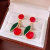 Aretes de aguja plateada con diamantes, borlas geométricas de perlas, ultra brillantes, lujosos y exquisitos, personalizados y elegantes, aretes de alta gama