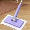 Mini Mopa Cabezal de Mopa para Baño Tela de Repuesto Extraíble Pinza para Tela Mini Mopa Portátil Doble Uso Húmedo Seco