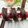 En stock 1cm tela de color banda para cinturón de madre tira para envolver cuerda enrollable funda de almohada colcha zapatos y sombreros para visita a domicilio accesorios de ropa cincha