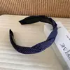 Diadema Trenzada Retorcida Estilo Coreano Lunares Estampado de Leopardo Top Alto Calavera Diadema para Mujer Otoño Temprano Nuevo Lavado de Cara Pinza para el Cabello Accesorios para el Cabello