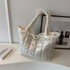 Bolso grande simple transfronterizo para mujeres 2023 otoño e invierno Nuevo bolso para ir al trabajo moda versátil gran capacidad hombro tote bag moda
