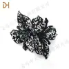 Novo strass tridimensional flor dupla camada acessórios de vestuário bolsa sapatos flor sapatos fivela acessórios de cabelo acessórios decorativos atacado