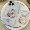 Coreia do Sul ins fofo gatinho suporte de airbag para celular desenho animado telescópico menina preguiçosa desktop portátil 3M