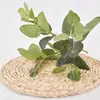 Materiales Florales Bosque Verde para Bodas, Hojas, Decoración de Salón de Bodas, Flores Artificiales, Flores Falsas, Plantas Verdes, Materiales Florales Naturales, Organización