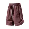 Shorts para Hombre, Casual Versátil de Pareja, Ropa Exterior de Verano, Holgados Modernos Deportivos de Pierna Recta Estilo Hong Kong Estilo Ins