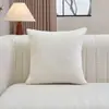 Al por mayor transfronterizo Amazon Spelling Duoduo Hogar Bolsa Suave Almohada de Cabecera Estilo ins Color Sólido Hilo Circular Respaldo de Sofá