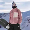 Alternativa Acessível Armazenamento de Calor Leve Quente Lã Fleece Outono/Inverno Unissex Esportes ao Ar Livre Casual Capuz de Lã com Gola Alta