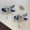 Corsage de Boda de Estilo Chino de Alta Calidad Flor de Muñeca para Boda Productos de Boda de Estilo Occidental Flor para Ceremonia de Apertura