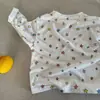 Camisa de Manga Larga con Protección Solar para Niños, Modelo Nuevo Verano 2026, Top con Estampado de Estrellas para Niños Pequeños, Suave Camiseta para Bebés, Estilo Delgado para Niñas