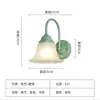 Luminária de Parede para Corredor de Sala de Estar Cor Creme Estilo Pastoral Francês, Luminária de Flor de Lírio-do-Vale Vintage para Cabeceira de Quarto