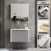 Yida Puede Personalizar Paneles de Puerta Pintados de Roble Gris Hierro Gabinete de Baño Gabinete con Lavabo de Mano para Baño Juego de Gabinetes de Baño