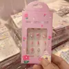 Pegatinas de Uñas Sanrio para Niñas, Arte de Uñas Lindo y Divertido, Piezas de Uñas para Estudiantes, Piezas de Uñas Dulces, Uñas Postizas para Niños