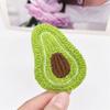 Novo Grampo de Cabelo de Frutas Trançado de Verão, Presilha Fofa para Franja e Cabelo Superior, Acessório de Cabelo BB Clip para Mulheres