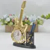 Set retro mesa guitarra portaplumas despertador artículos domésticos diarios equipo fotográfico regalos relojes Amazon al por mayor