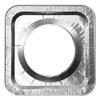 Pad a Prueba de Aceite de Papel de Aluminio para Estufa de Gas Levo Seleccionado Cuidadosamente, Pad Redondo Universal de Papel de Aluminio para Estufa de Gas, Pad Protector de Papel de Aluminio de Cocina
