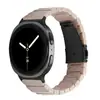 Adecuado para relojes Samsung Watch8/9, Correa de reloj inteligente clásica de acero inoxidable y resina de una sola cuenta para Watch8