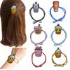 Estilo Coreano Simple Bebida Sombrero para la Cabeza Anillo para el Cabello Cuerda para el Cabello Cuerda para el Cabello Dunhuang Banda Elástica para el Cabello de Dibujos Animados Creativa Cuerda para el Cabello Duradera