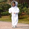 Ropa protectora orientada a la exportación ropa de apicultor mono de algodón para niños traje anti-abejas para niños traje espacial gorra anti-abejas