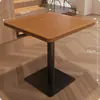 Mobiliario de comedor de alta gama, incluyendo mesas y sillas, popular en cafés de moda, establecimientos comerciales, restaurantes, hoteles y casas de huéspedes; mesas y sillas de comedor de madera maciza hechas a medida