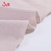 Tecido Canelado 2x2 Transfronteiriço com Listras Caneladas Pequenas, Tecido Canelado de Malha Elástica de Algodão com Elastano 170g, Tecido Canelado Elástico