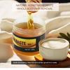 Cera Blanda Depilatoria de Cera de Abeja, Adecuada para Todas las Zonas del Cuerpo, Cera de Azúcar Depilatoria de Bikini, Cera Depilatoria Fórmula de Color Natural de Azúcar Waxkiss