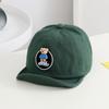 Gorra de bebé de primavera y otoño, fina, con dibujos animados, estilo coreano, con oso, suave, parasol